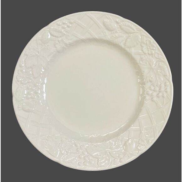 Mikasa English Countryside White 11” Stoneware Dinner Plate Set of 2 - Picture 3 of 16